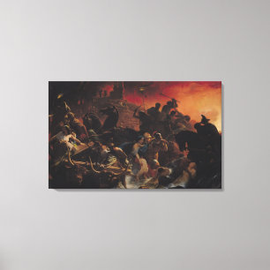 Impressão Em Tela Os últimos dias de Pompeii