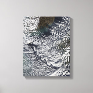 Impressão Em Tela Os vortices da nuvem fora de Cheju fazem, Coreia