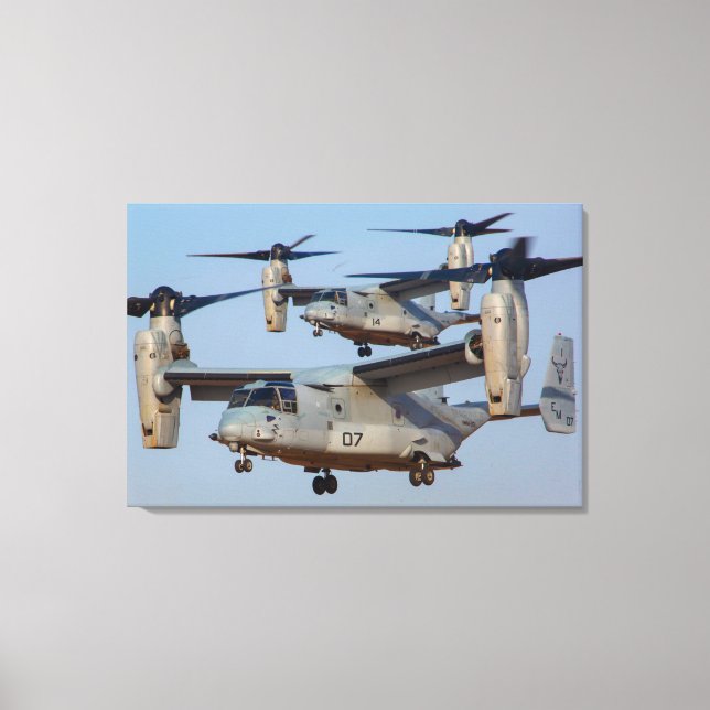 Impressão Em Tela OSPREY MV-22B 24x36 (Frente)