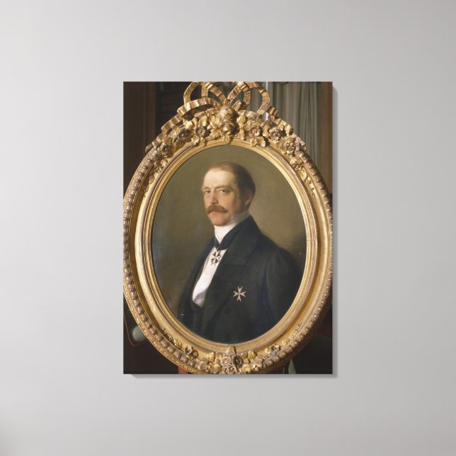 Impressão Em Tela Otto von Bismarck (Frente)