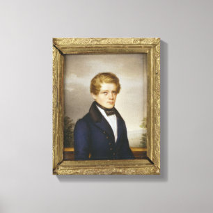 Impressão Em Tela Otto von Bismarck como um estudante, 1833