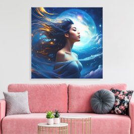 Impressão Em Tela Ouça seu Mais alto | Meditação espiritual