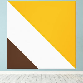 Impressão Em Tela Ouro Brilhante Laranja Laranja Branco Escuro Escur
