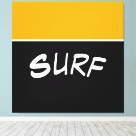 Impressão Em Tela Ouro Brilhante surf Brilho Amarelo - Bloqueio Pret