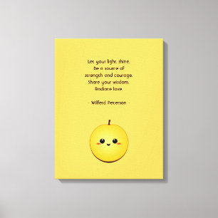 Impressão Em Tela Ouro Brilho Kiwi