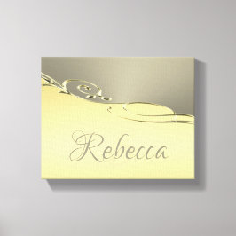 Impressão Em Tela Ouro de luxo decorativo em ouro e prata