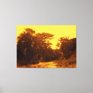 Impressão Em Tela Ouro River Gallery Forest Vintage - Terras Tropica
