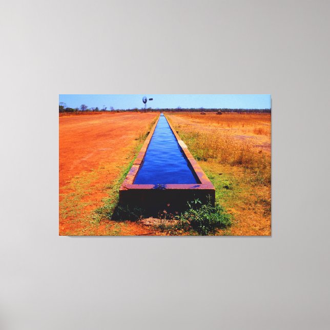 Impressão Em Tela OUTBACK TROUGH 32x48 (Frente)