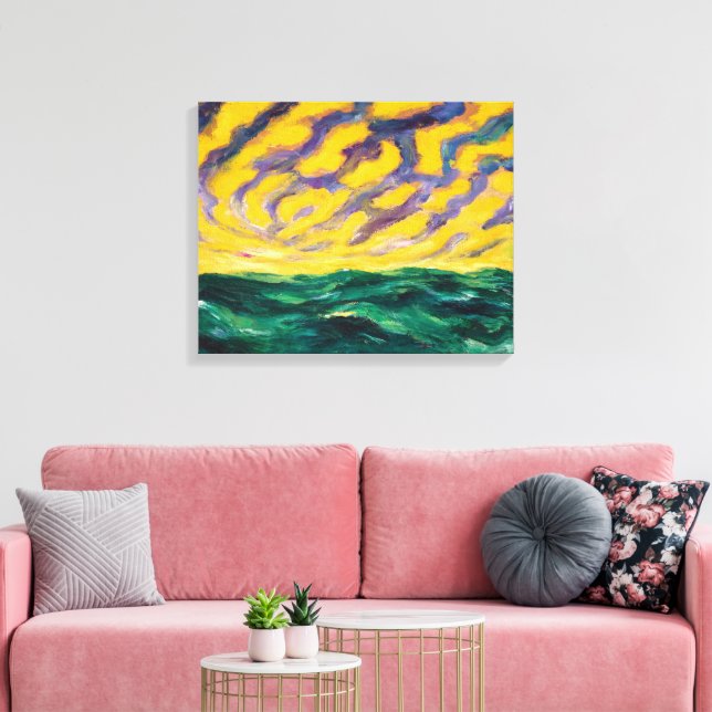 Impressão Em Tela Outono | Emil Nolde | (Insitu(Sala de estar))