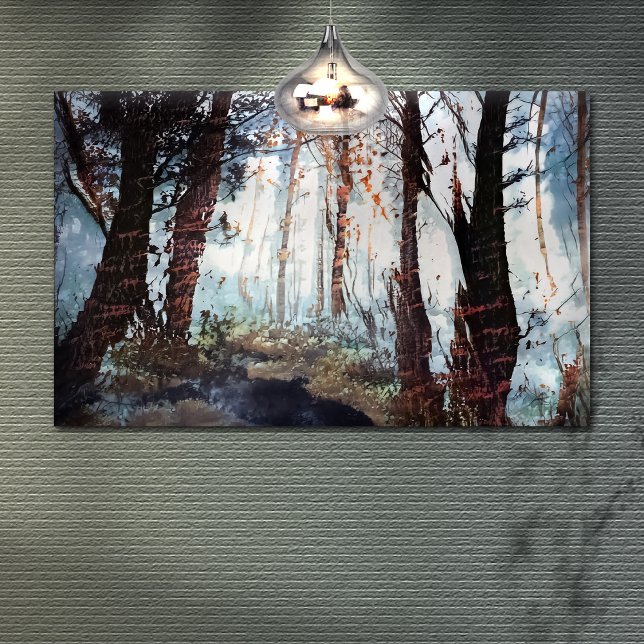 Impressão Em Tela Outono na floresta (Criador carregado)