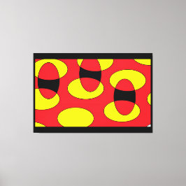 Impressão Em Tela Ovos de um demônio - Ken Gage Abstrato Art