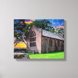 Impressão Em Tela P1010074-Jamestown, Virgínia Antiga Igreja