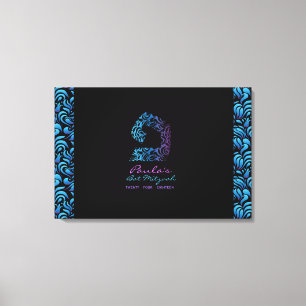 Impressão Em Tela P Pay Hebrew - Letra Bat Mitzvah - Conselho de Ent