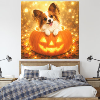 Impressão Em Tela Pabillon Abóbora de Halloween – Cute Jack O Lanter