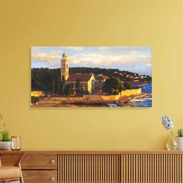 Impressão Em Tela Pacífico pelo Mar (Insitu(Sala de estar))