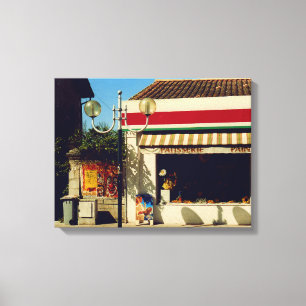 Impressão Em Tela Padaria francesa da vila