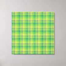 Padrão Abstrato Xadrez Verde Azul