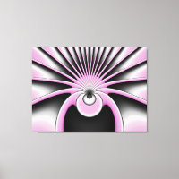 Padrão de Arte Fractal Moderno Abstrato