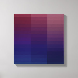 Impressão Em Tela Padrão de Cor Gradiente