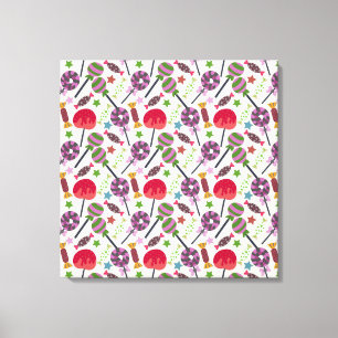 Impressão Em Tela Padrão de doces   Padrão do lombo   pirulito 11