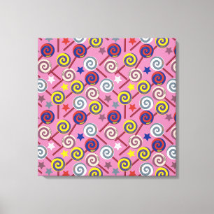 Impressão Em Tela Padrão de doces   Padrão do lombo   pirulito 7