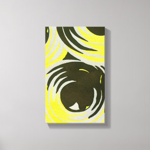 Impressão Em Tela Padrão de espirais nos círculos de colheita de art