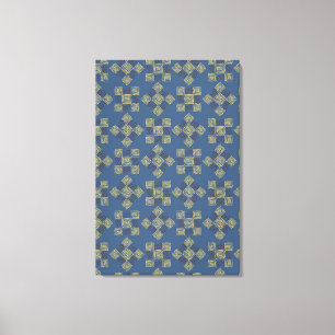 Impressão Em Tela Padrão Floral legal