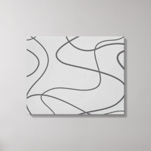 Impressão Em Tela Padrão moderno, urbano, abstrato. Curva, linhas on