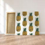 Impressão Em Tela Padrão Sem Costura De Abacaxi De Aquarelas Tropica<br><div class="desc">Padrão Sem Costura De Abacaxi De Aquarelas Tropicais</div>