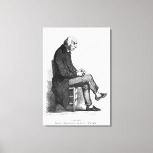 Impressão Em Tela Padre Goriot, ilustração de Le Pere