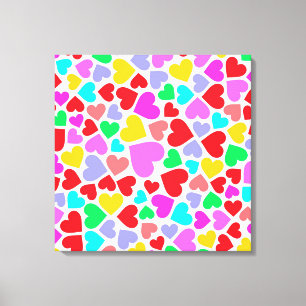 Impressão Em Tela Padrões coloridos e bonitos