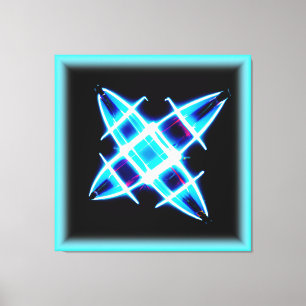 Impressão Em Tela Padrões de estrelas brilhantes. Comprar Agora