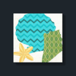 Impressão Em Tela Padrões de Shell II<br><div class="desc">Vida marinha</div>