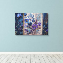 Impressão Em Tela Páginas de Diário de Arte: Blues no Display