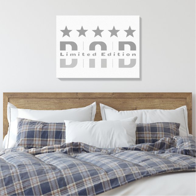 Impressão Em Tela Pai Limited Edition (Insitu(Quarto))