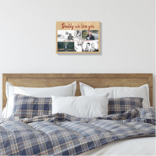 Impressão Em Tela Pai Russo com Crianças Pai Familiar Dia 6