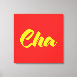 Impressão Em Tela Pai Vietnamita - Língua Cha ~ Tijng Viet