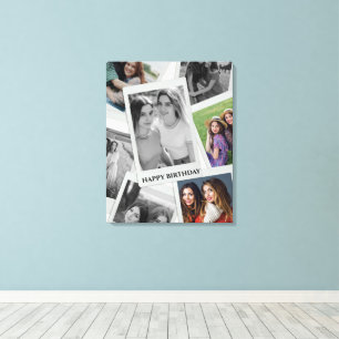Impressão Em Tela Painel de Espuma de Colagem de Fotos Personalizada