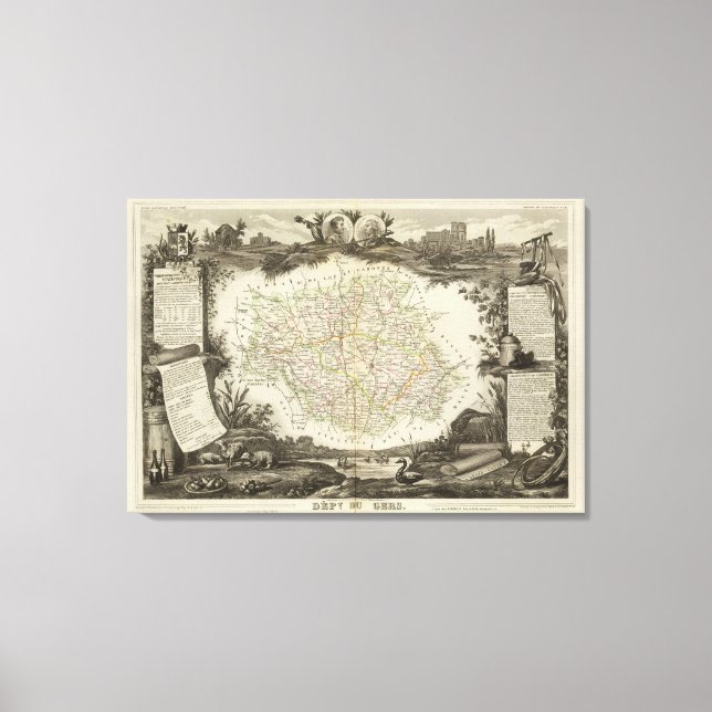 Impressão Em Tela Paisagem (Frente)