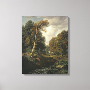 Impressão Em Tela Paisagem, 1850