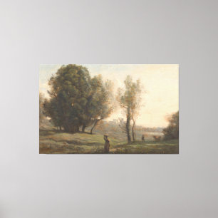 Impressão Em Tela Paisagem, Camille Corot, c.1872