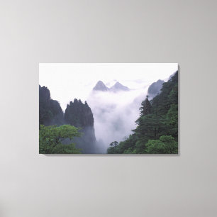 Impressão Em Tela Paisagem da Montanha Huangshan (Montanha Amarela)