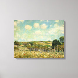 Impressão Em Tela Paisagem de campo (por Alfred Sisley)