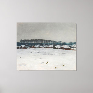 Impressão Em Tela Paisagem de inverno, Willem Witsen, c. 1885 1922