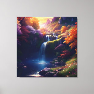 Impressão Em Tela Paisagem de outono 7 do Splendor Incrível