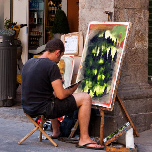 Impressão Em Tela Paisagem de Paisagem Florestal