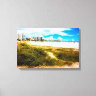 Impressão Em Tela Paisagem de Praia