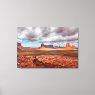 Impressão Em Tela Paisagem do Monument Valley, AZ
