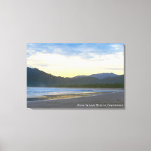 Paisagem do pôr do sol na Praia da Ilha Vermelha F