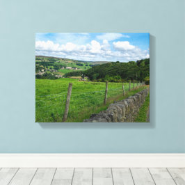 Impressão Em Tela Paisagem Histórica de Yorkshire